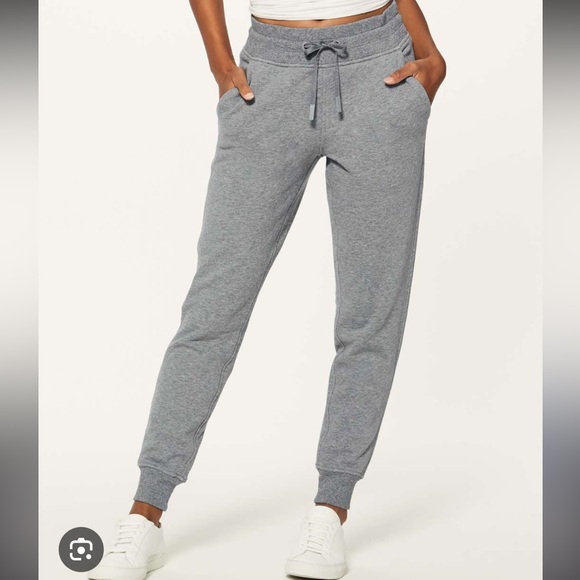 lululemon athletica Pants - Lululemon Gray Jogger Sweatpants